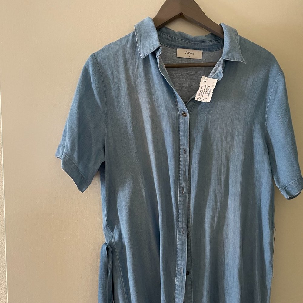 Azoe Midi Demin Dress